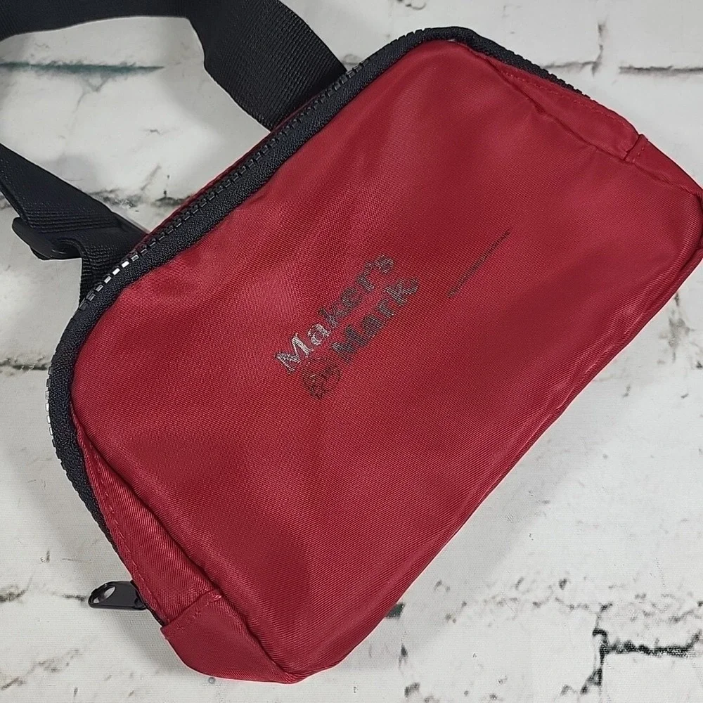 Makers Mark Red Fanny‎ Pack Waist Bag Advertising